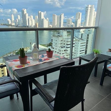 apartamento con espectaculares vistas en bocagrande edificio infinitum Cartagena Exterior foto