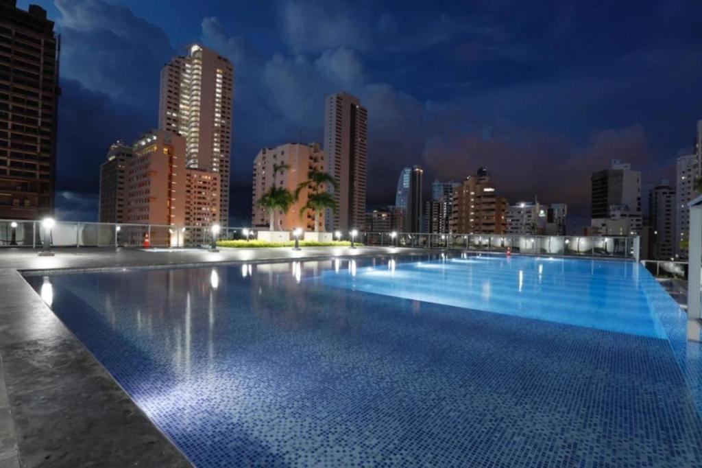 apartamento con espectaculares vistas en bocagrande edificio infinitum Cartagena Exterior foto