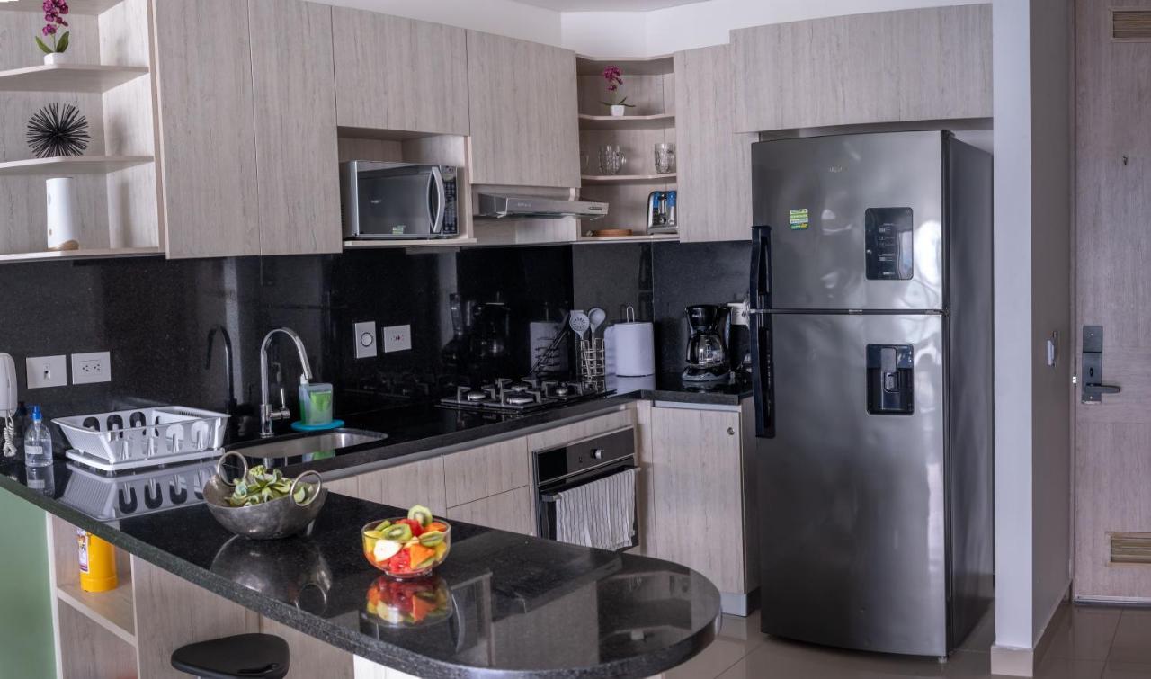 apartamento con espectaculares vistas en bocagrande edificio infinitum Cartagena Exterior foto