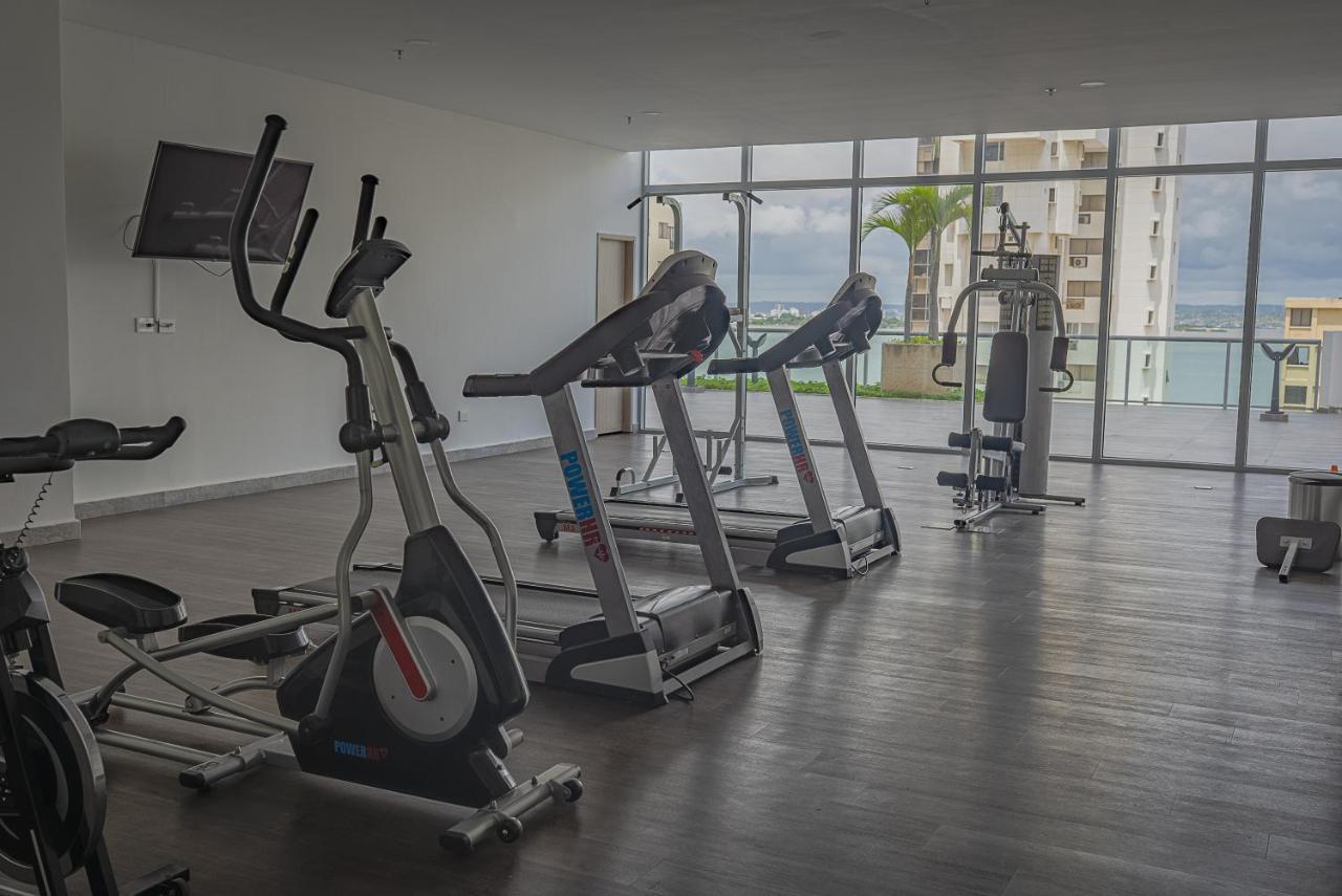 apartamento con espectaculares vistas en bocagrande edificio infinitum Cartagena Exterior foto