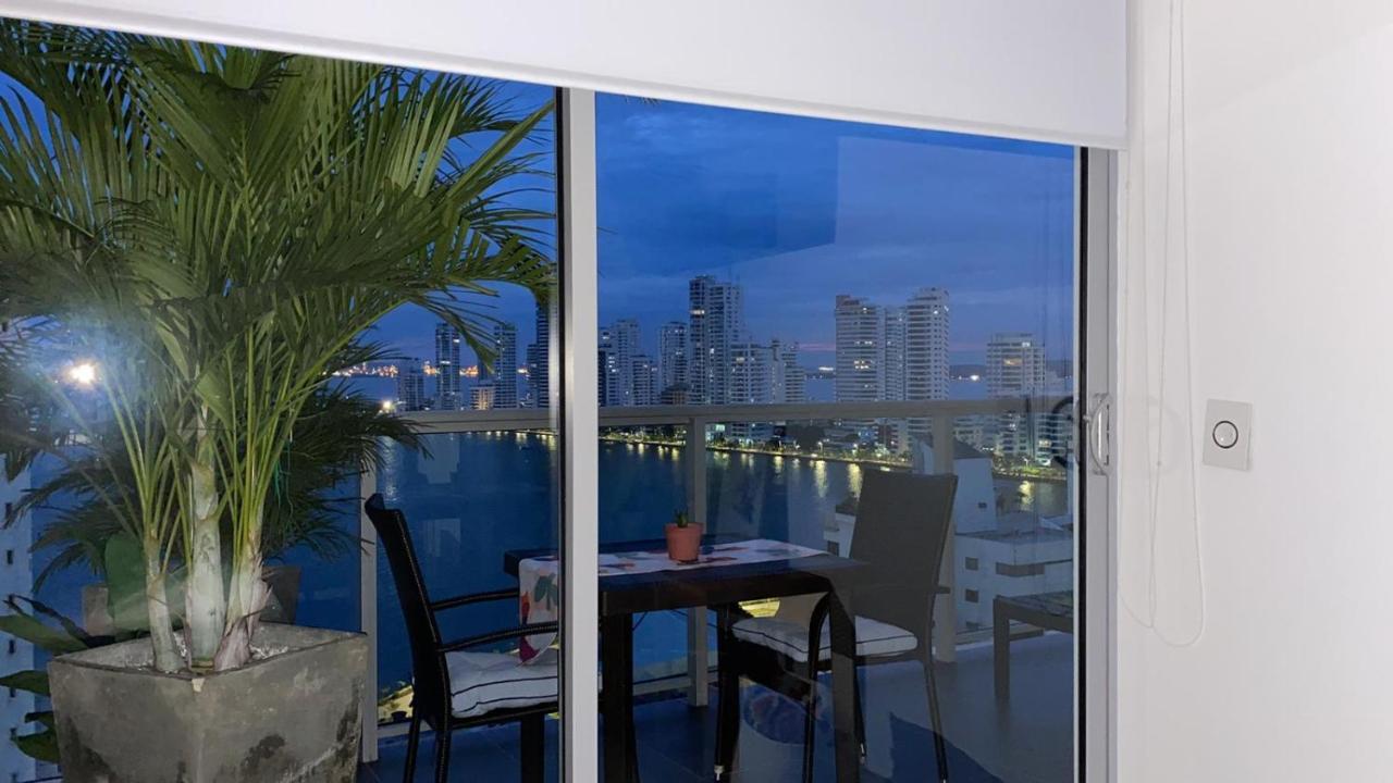 apartamento con espectaculares vistas en bocagrande edificio infinitum Cartagena Exterior foto